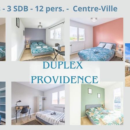 Duplex Providence - Ideal Groupe - Confort - Parking Prive Troyes Eksteriør billede