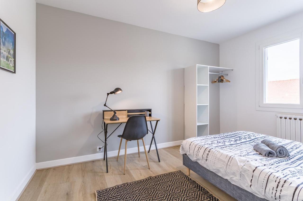 Duplex Providence - Ideal Groupe - Confort - Parking Prive Troyes Eksteriør billede